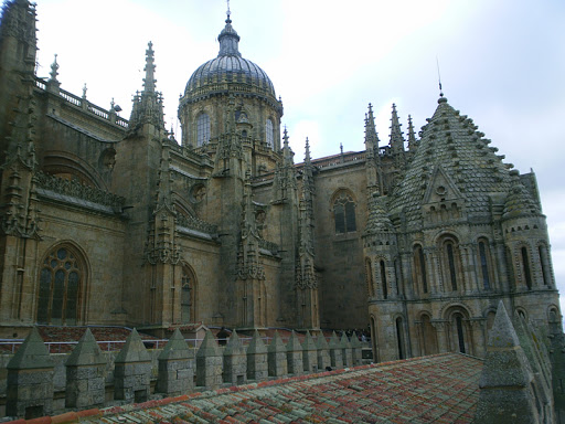 Misteriosa figura scolpita nell' Antico Templio di Salamanca, in Spagna 1